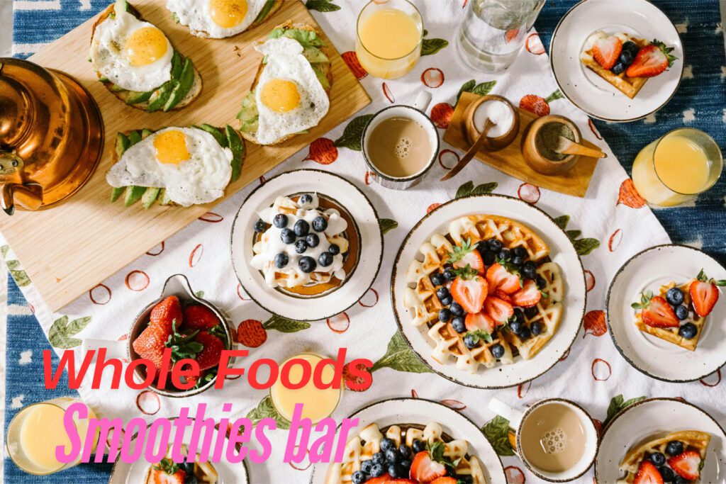 Whole Foods smoothie bar